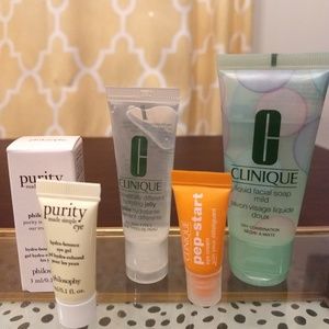 Clinique face sampler with BONUS 😍